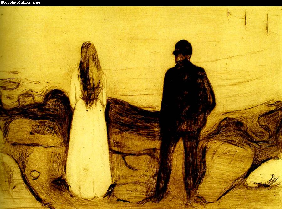 Edvard Munch tva manniskor